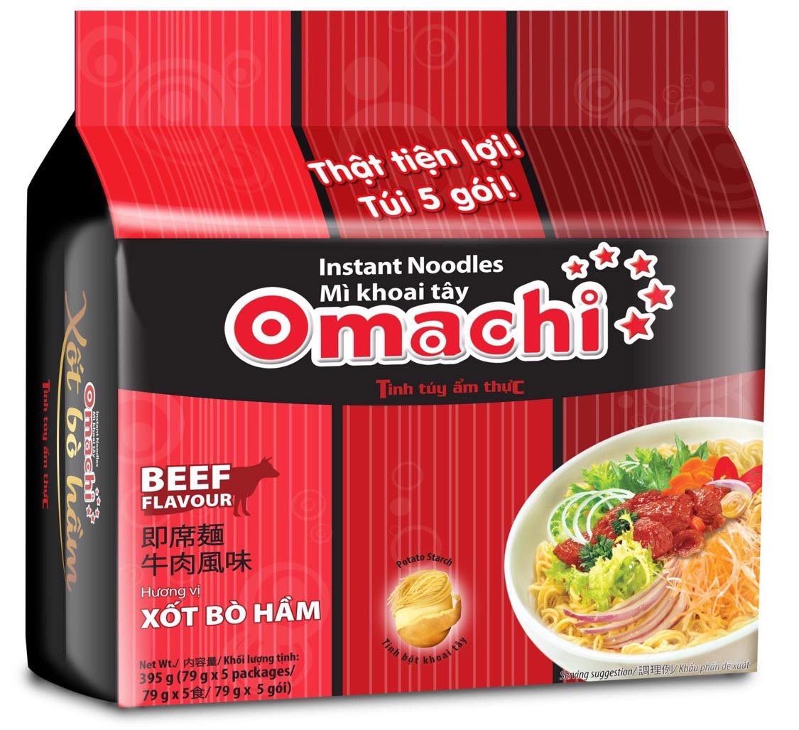 មីកញ្ចប់Omachi